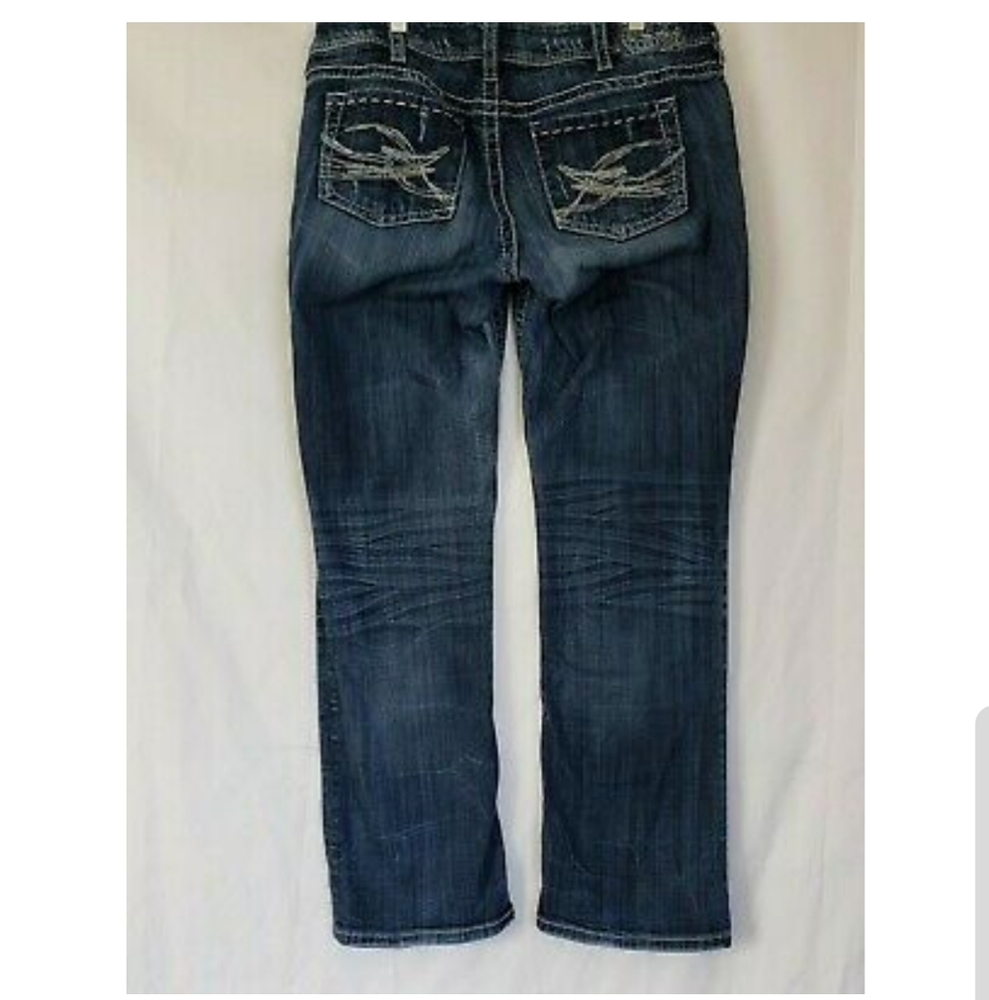 Silver Berkley Straight Jeans Plus Size 16 X 30